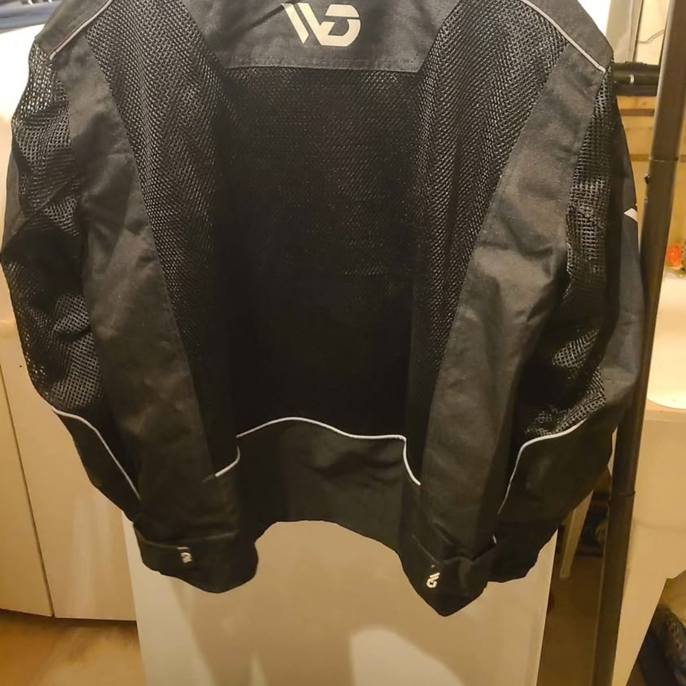 Black Men's Performance Jacket - Picture 2 of 3